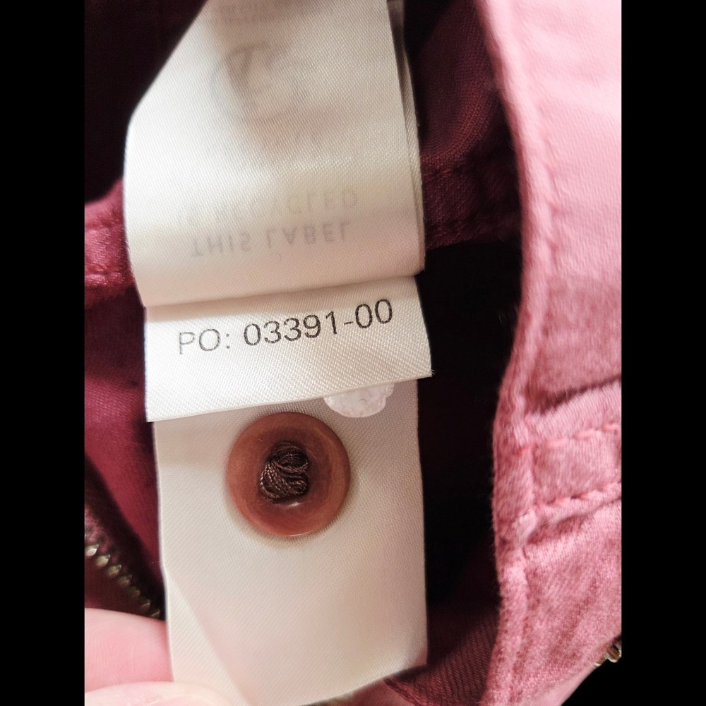 Outerknown‎ NWT Station Jumpsuit XS Dusty Pink Rose Organic Cotton Linen - Picture 7 of 13